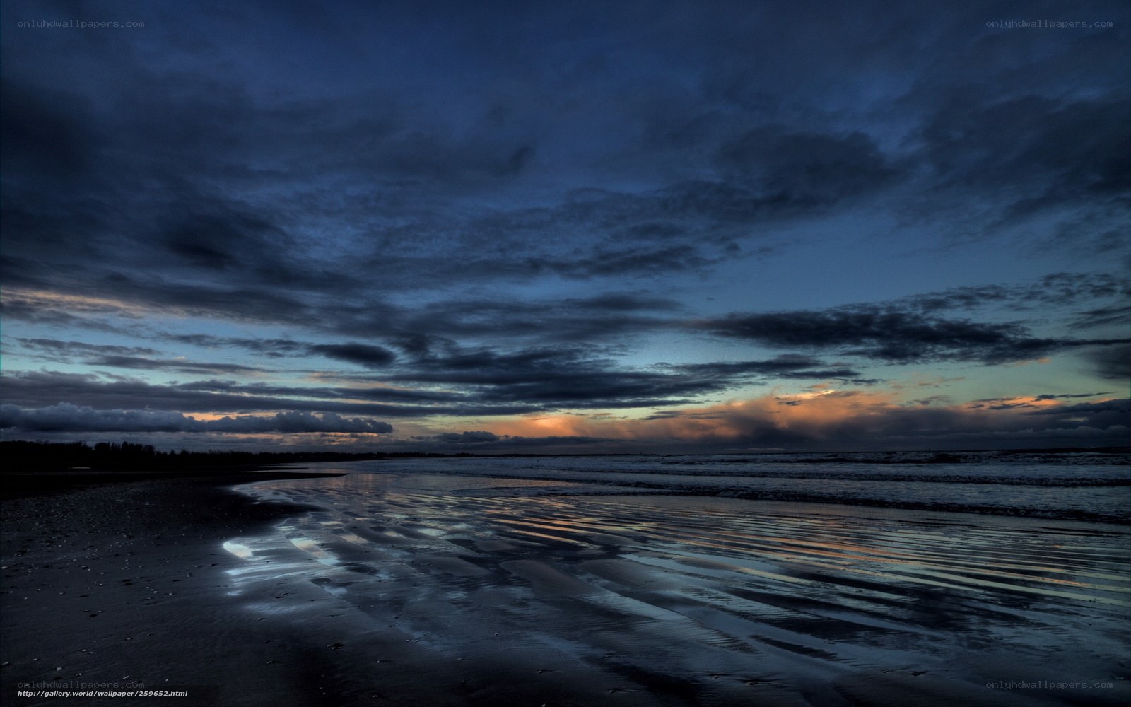 Dusk at the Seashore