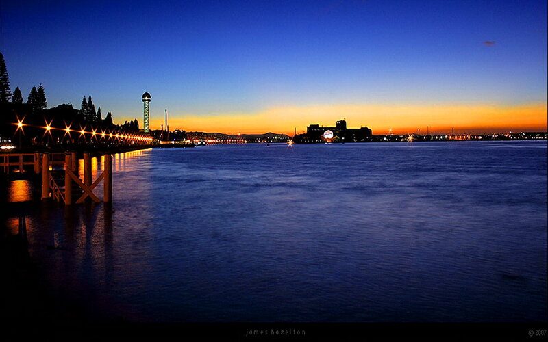 Dusk over Waterfront