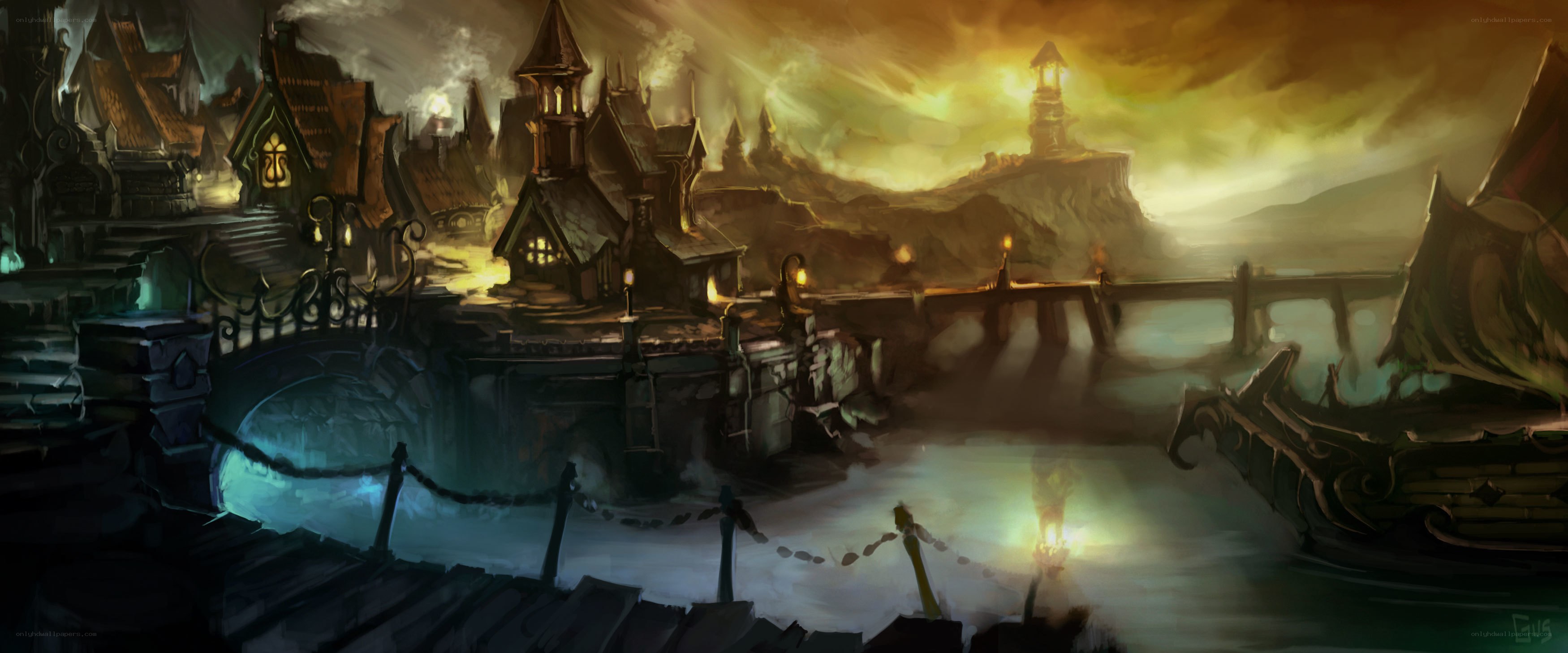 dusky port town