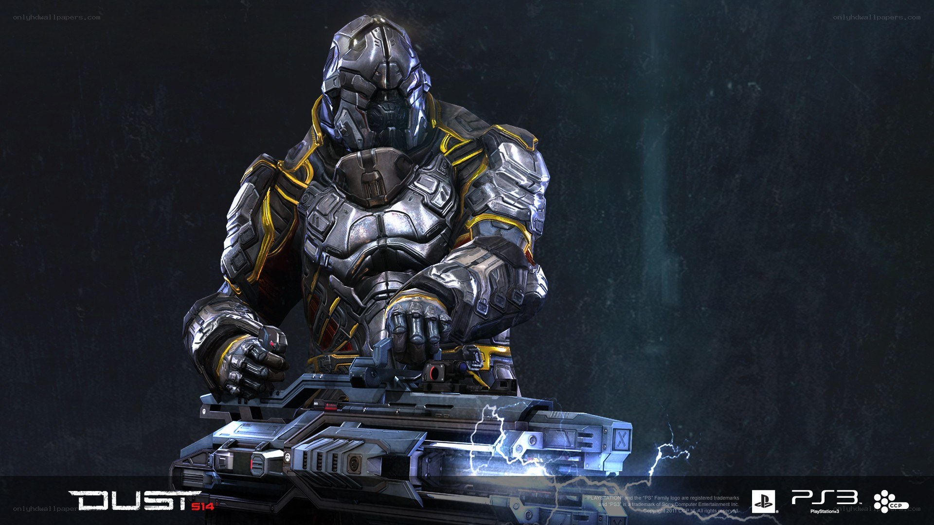 Dust 514 armored soldier