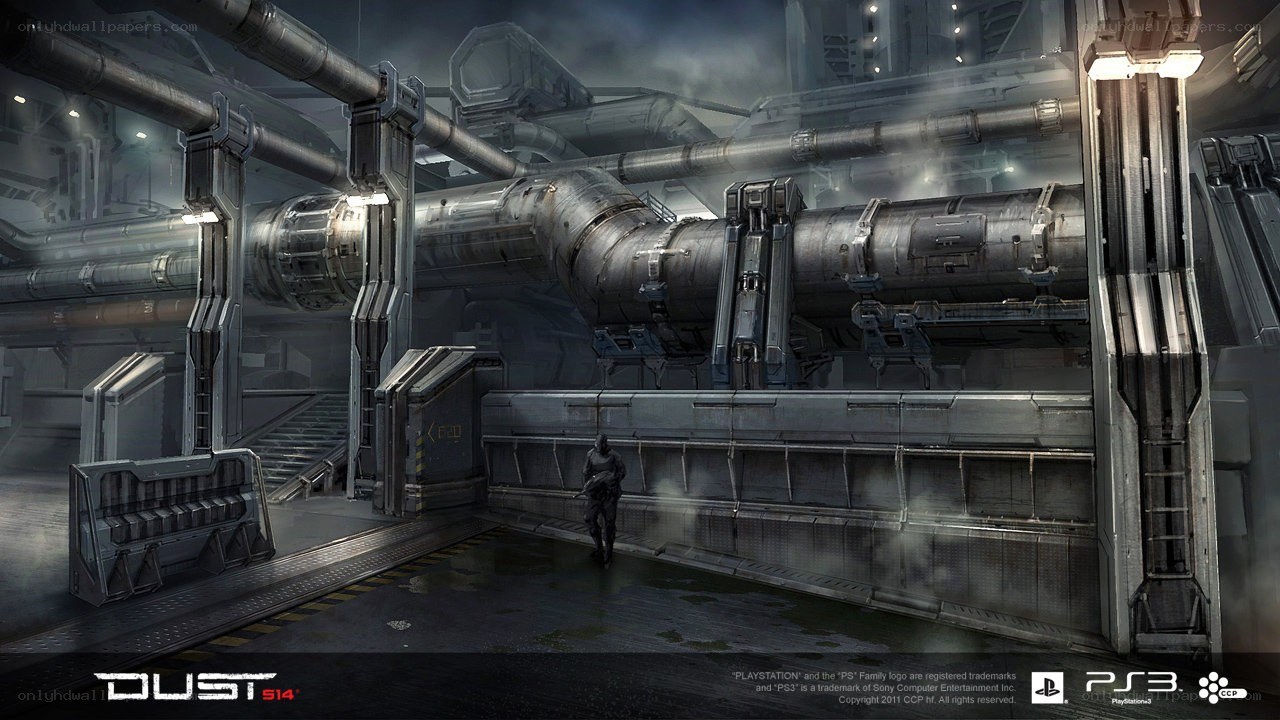 Dust 514 industrial facility