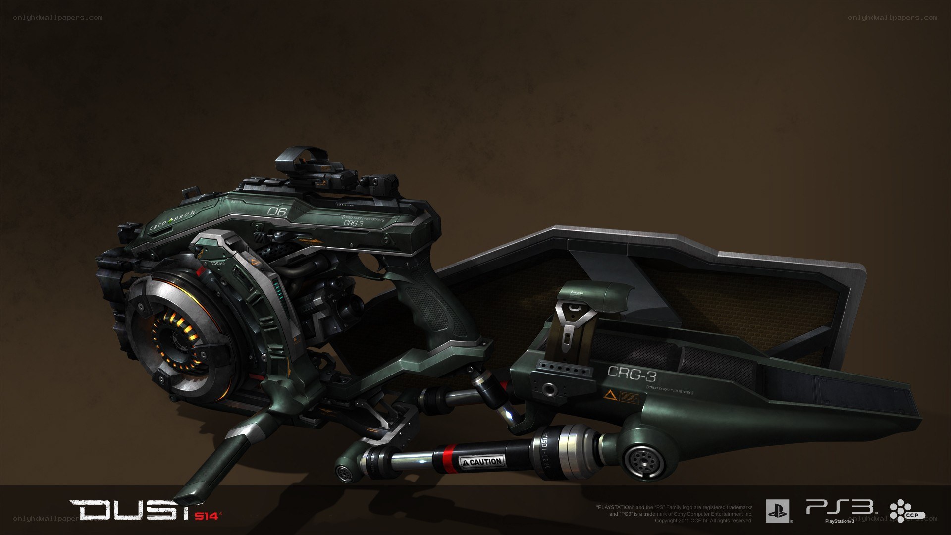 DUST 514 weapon concept art