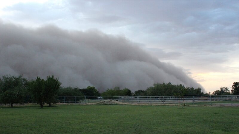Dust Storm Approaching