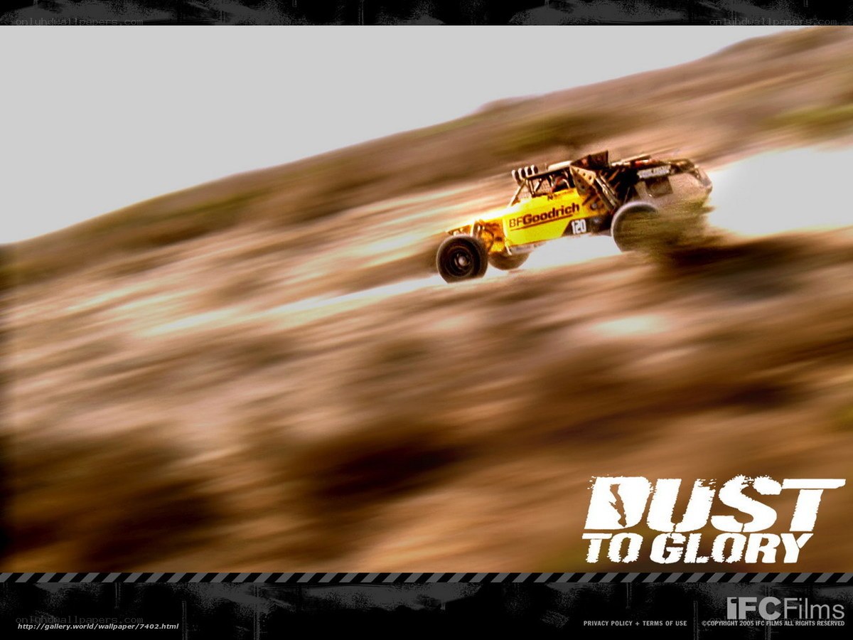 Dust to Glory race car