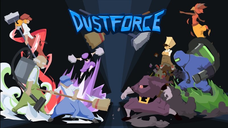 Dustforce game art