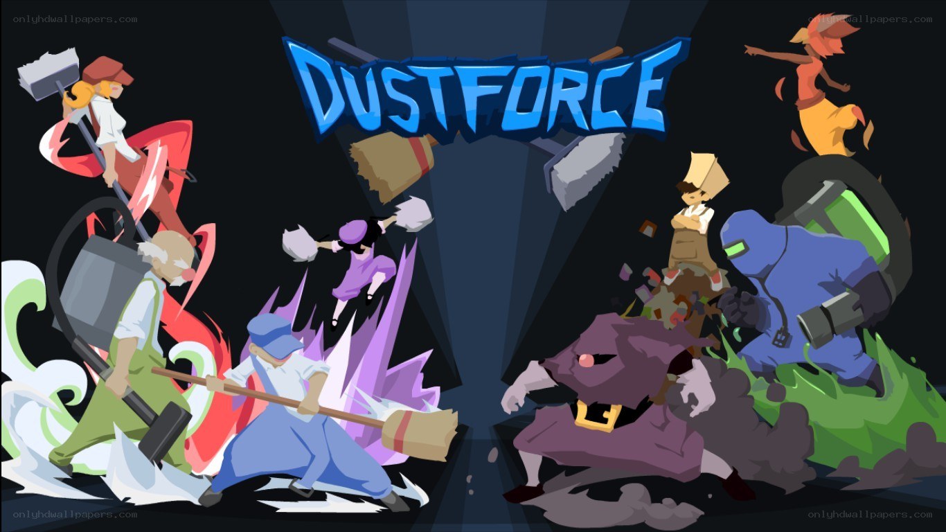 Dustforce game art