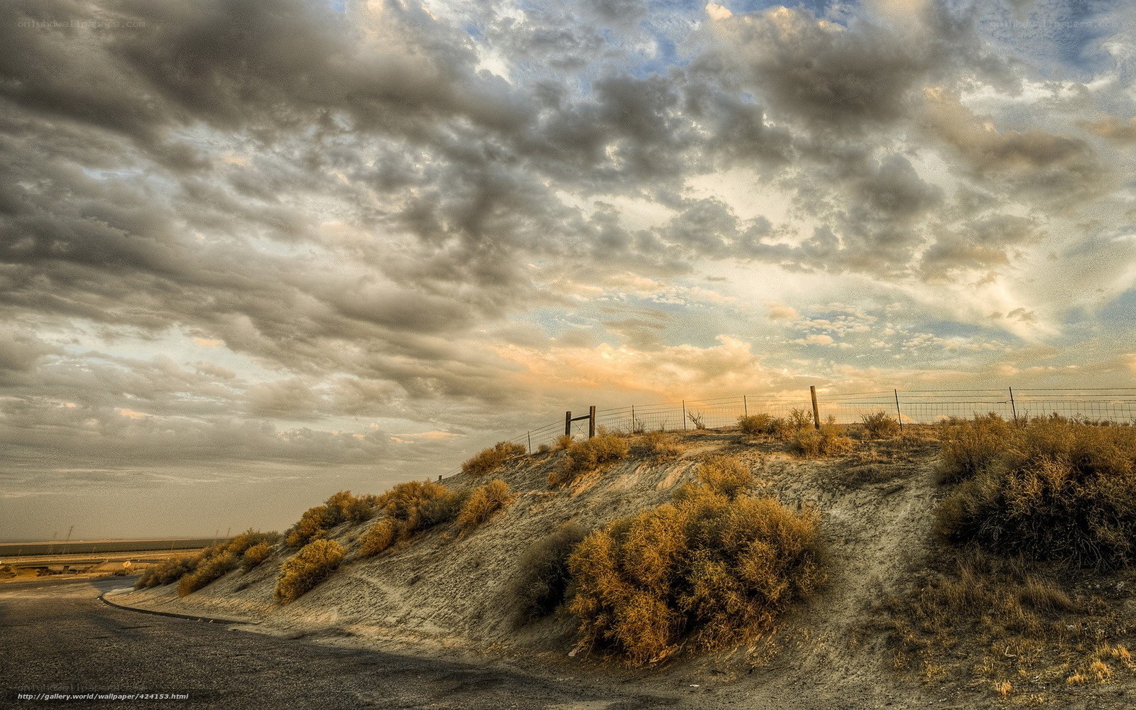 Dusty Hill at Sunset