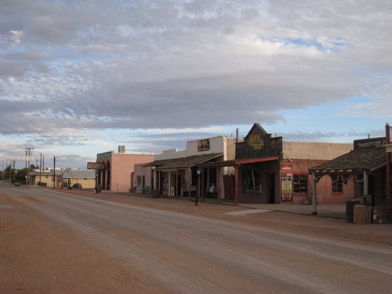Dusty Main Street — Brown