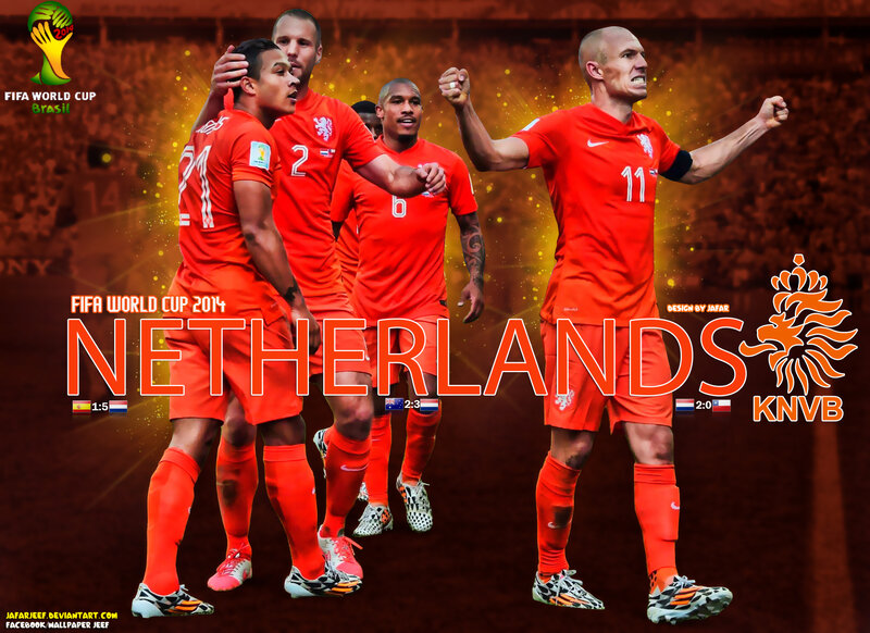 Dutch Football Players — Orange