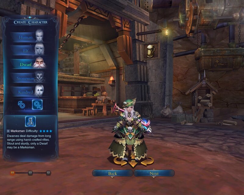 Dwarf Character in Armor