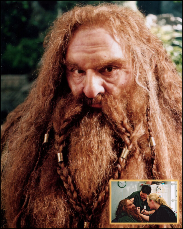 dwarf character makeup process
