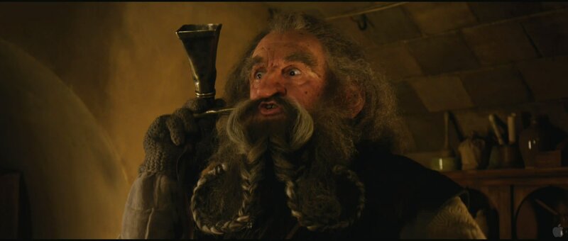 dwarf holding a horn