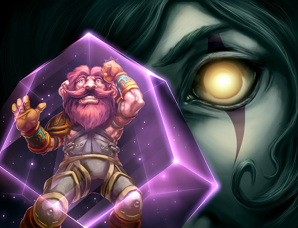 dwarf in a crystal prison