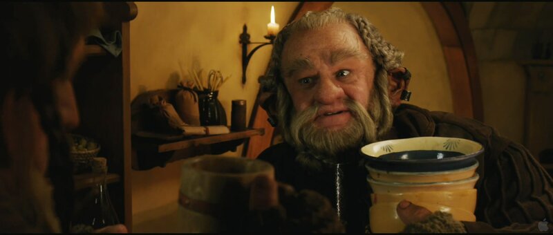 dwarf in a tavern