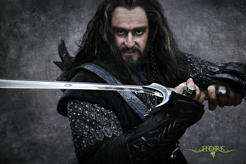 Dwarf Warrior Holding Sword