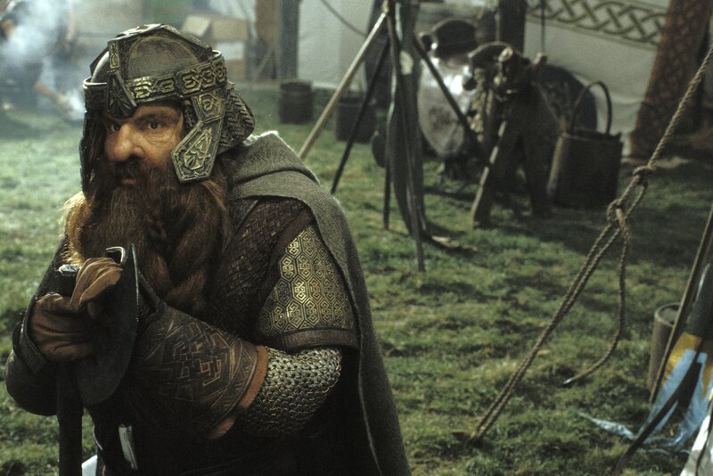 dwarf warrior in armor