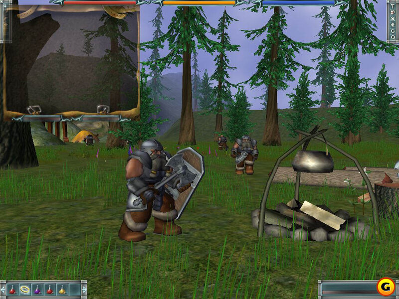 Dwarf Warriors in Forest