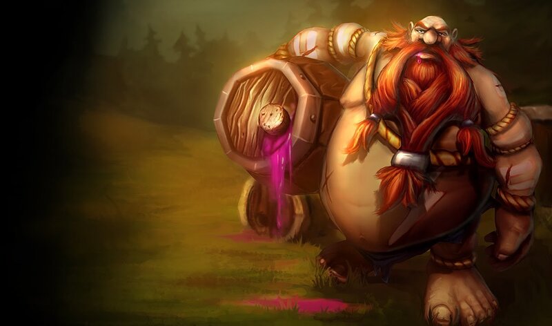 Dwarf with Barrel