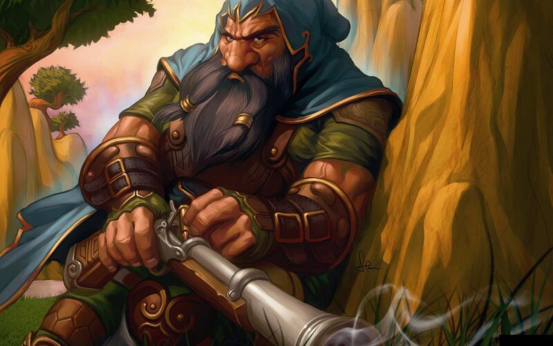 Dwarf with Rifle