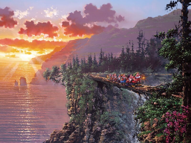 Dwarfs on a Bridge