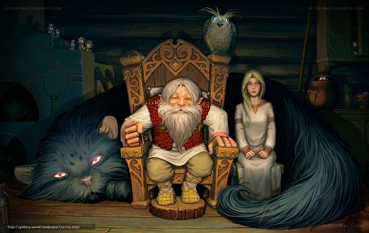 Dwarven king with companions