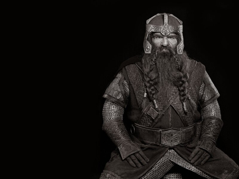 dwarven warrior portrait