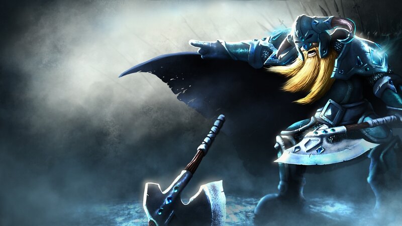 dwarven warrior with axe