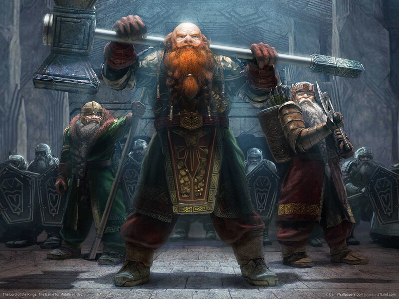 Dwarven Warriors — Gray