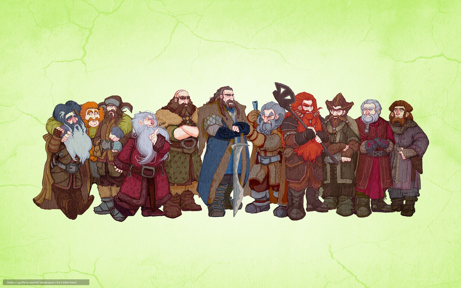 dwarves from the hobbit
