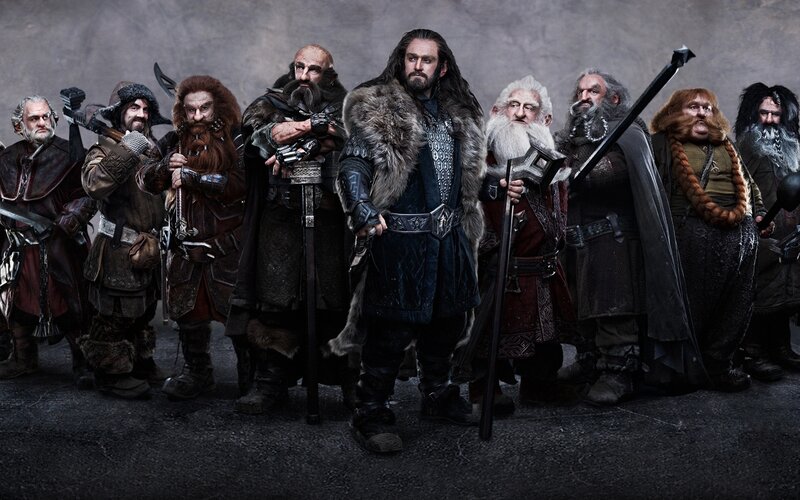 dwarves from the hobbit