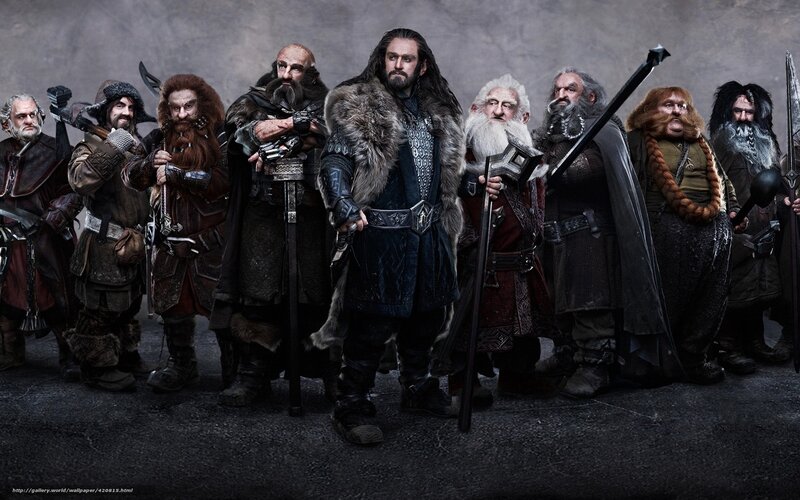 dwarves from the hobbit