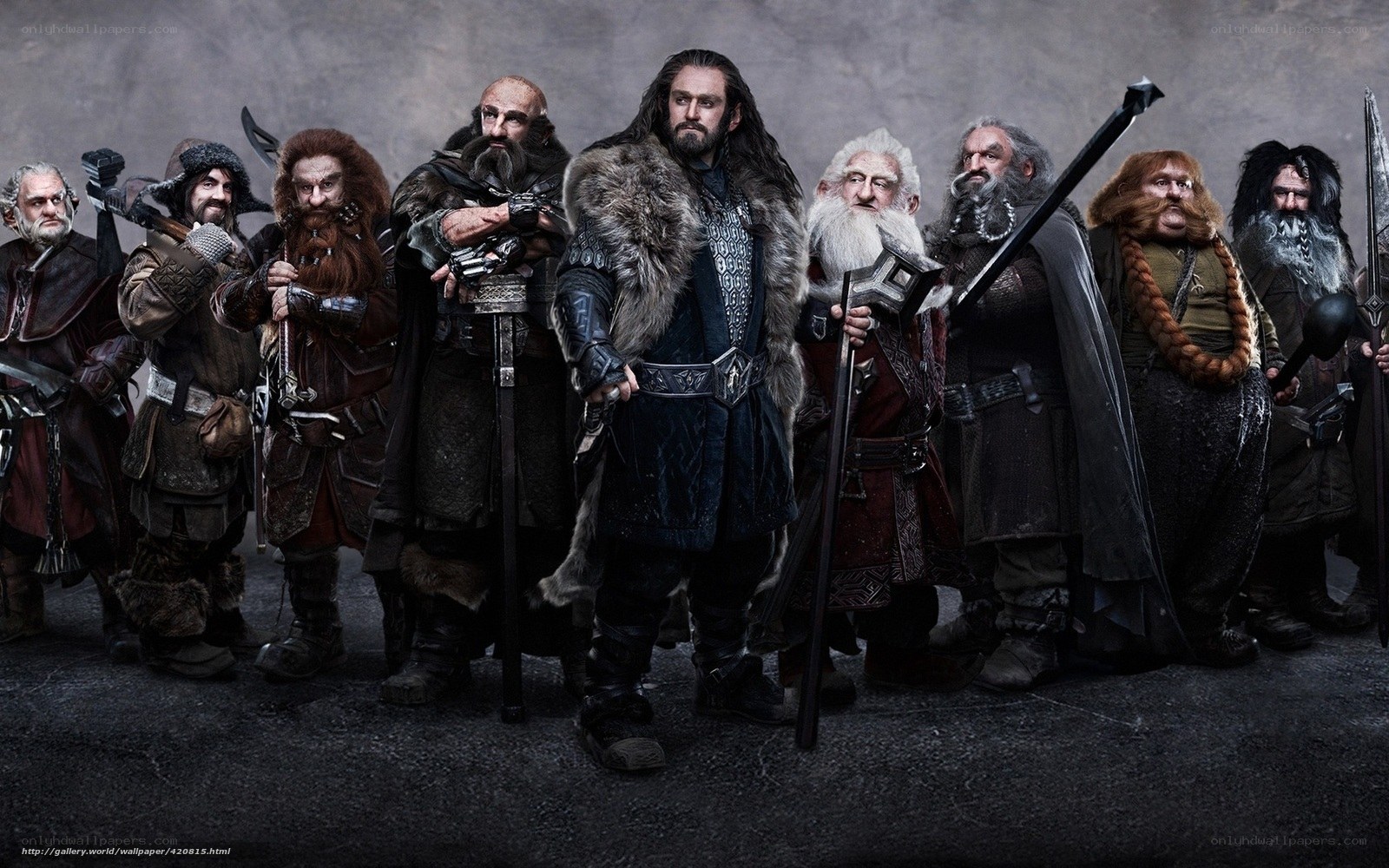 dwarves from the hobbit