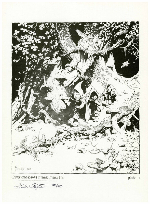 Dwarves in a forest