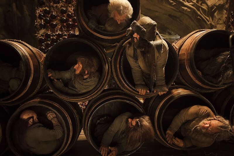 Dwarves in Barrels — Brown, Dramatic