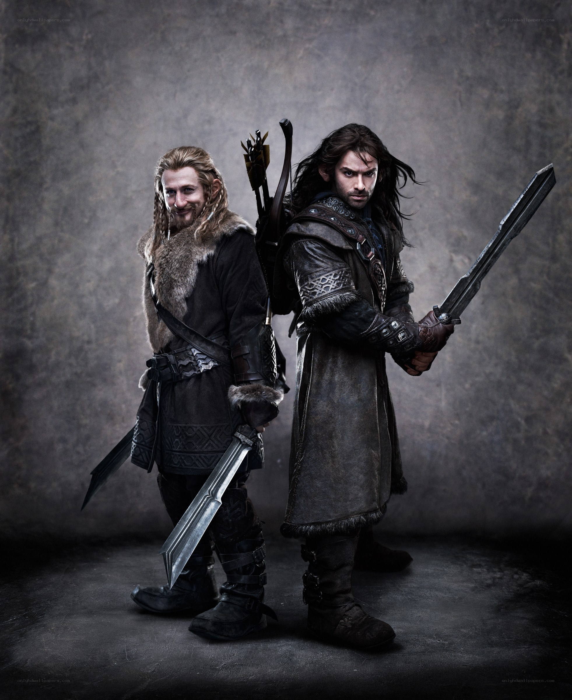 dwarves with swords and bow