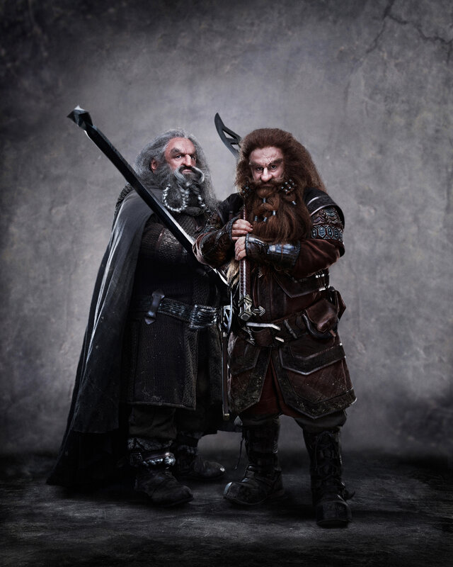 dwarves with weapons