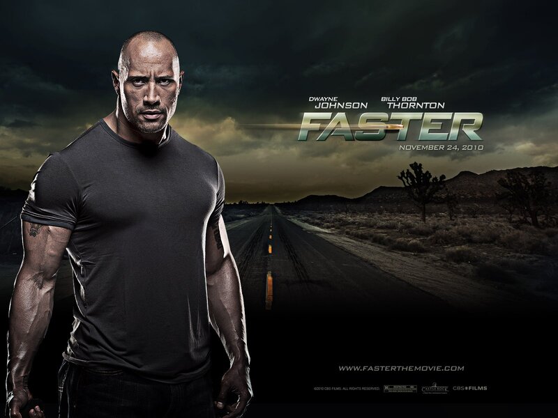 Dwayne Johnson in Faster
