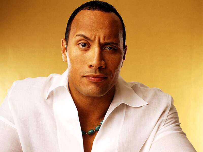 Dwayne Johnson portrait