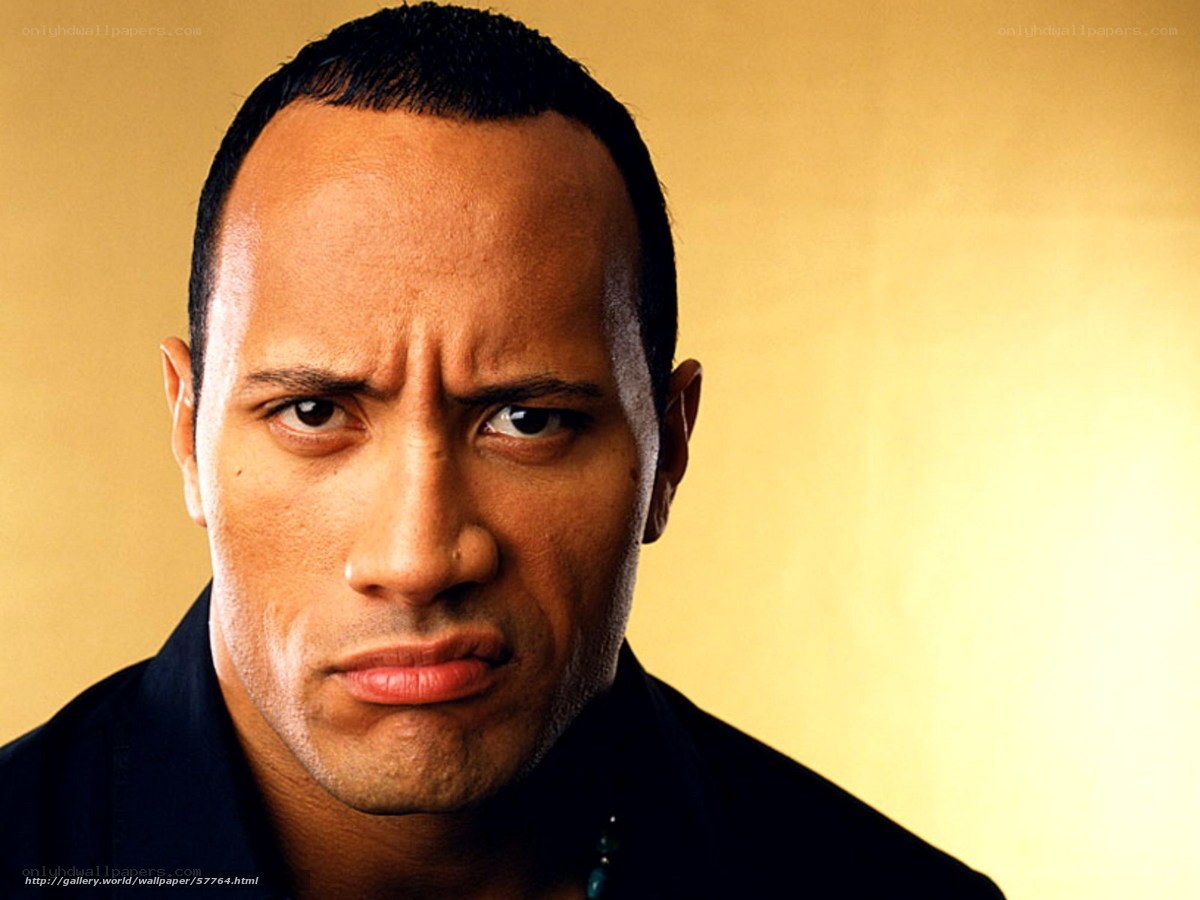 Dwayne Johnson portrait