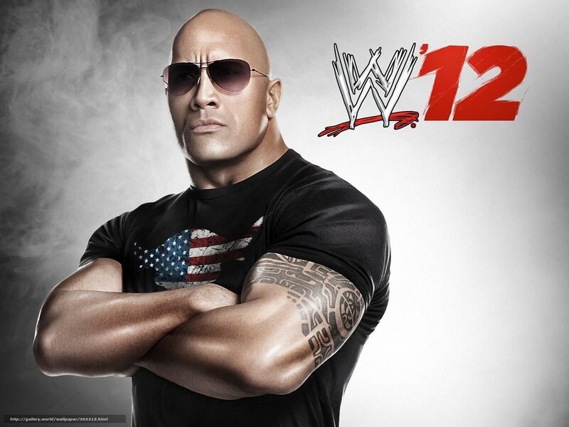 Dwayne Johnson WWE 12