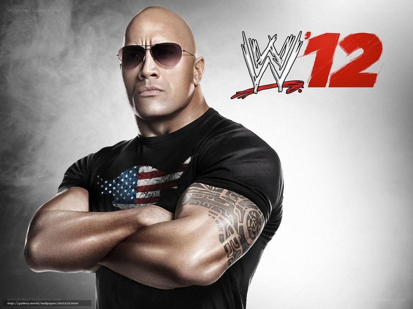 Dwayne Johnson WWE 12