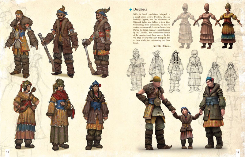 Dweller character designs