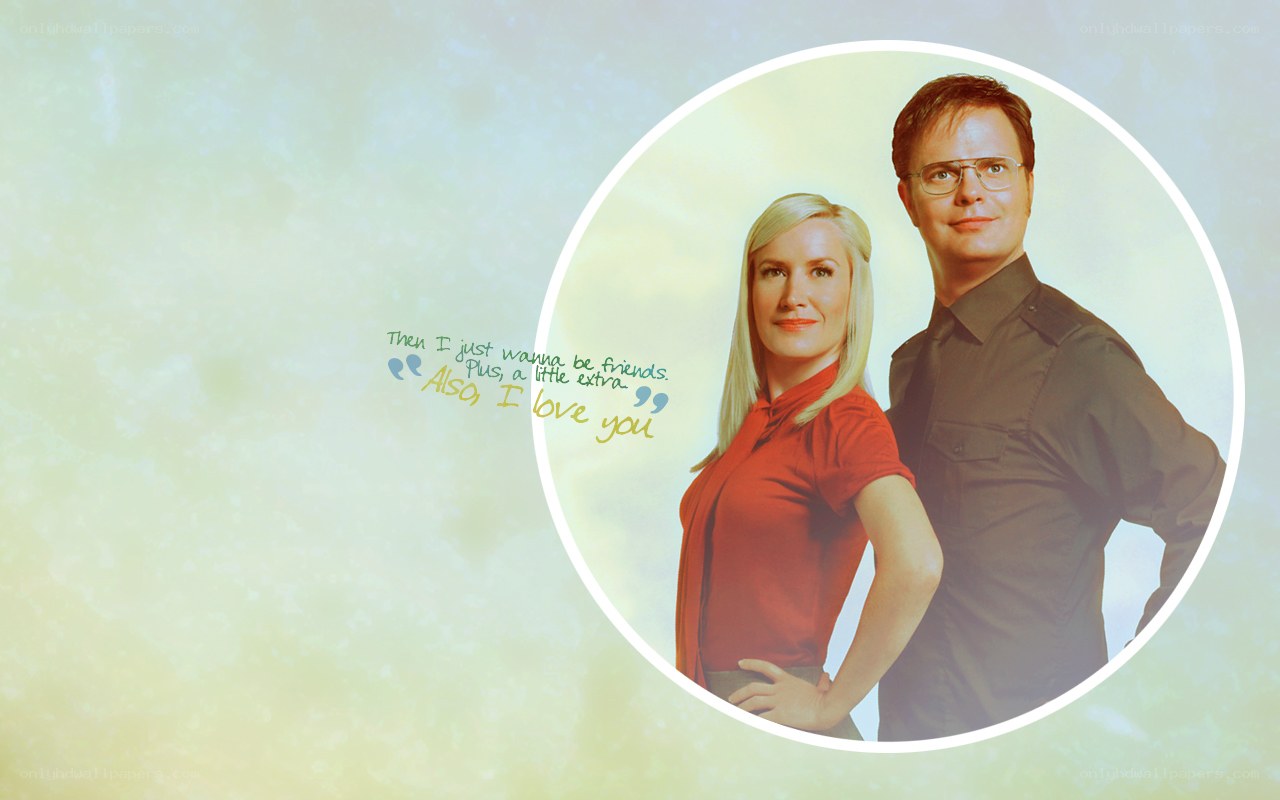 Dwight and Angela from The Office