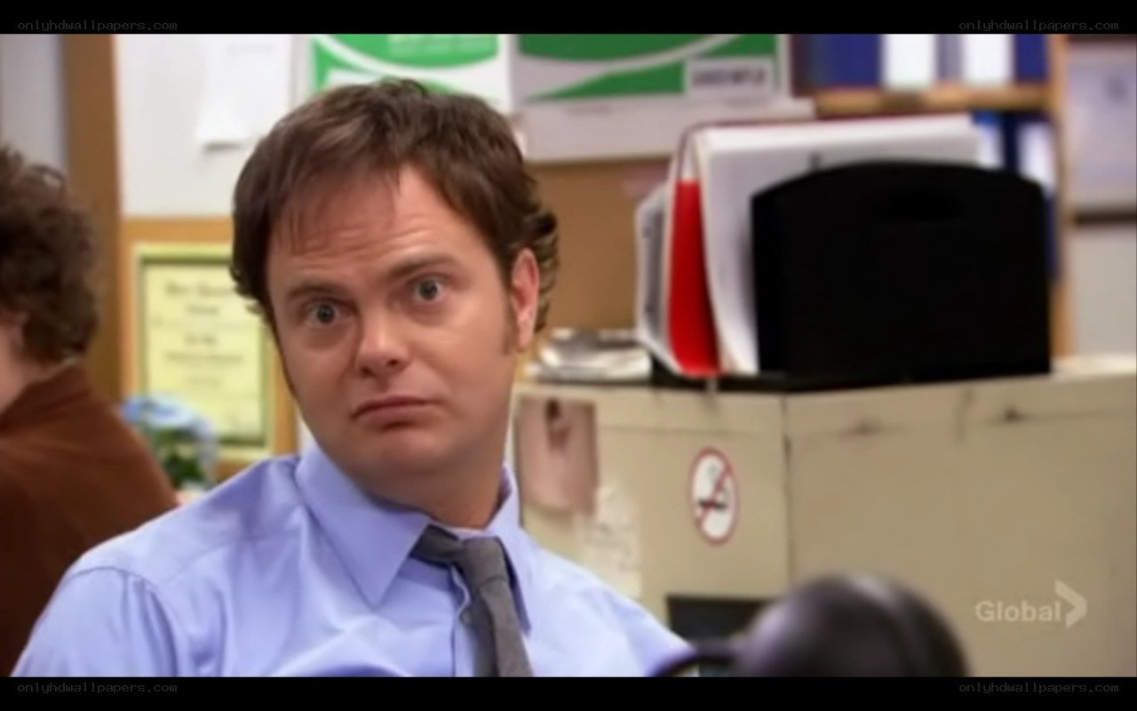Dwight in office scene