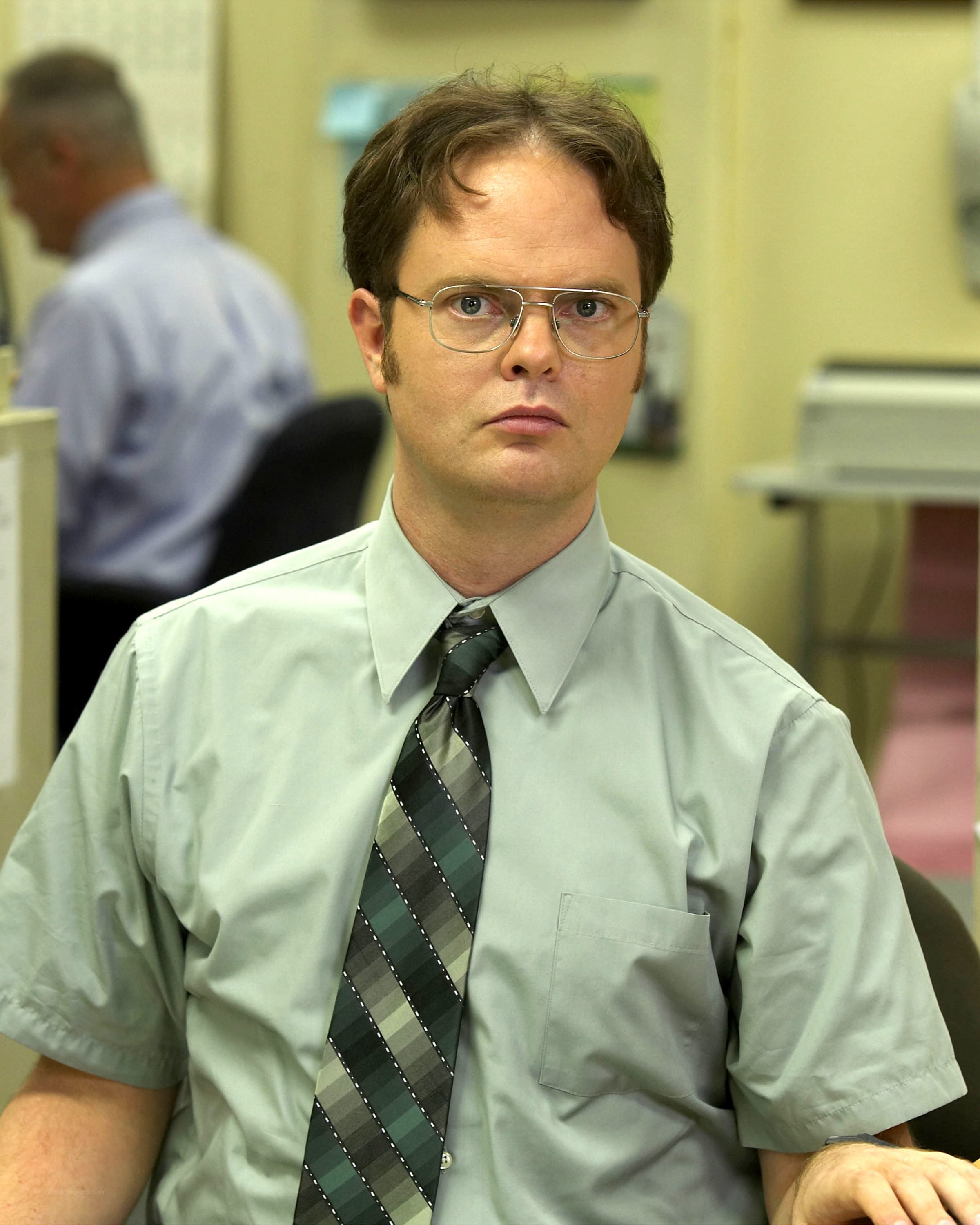 Dwight Schrute in office