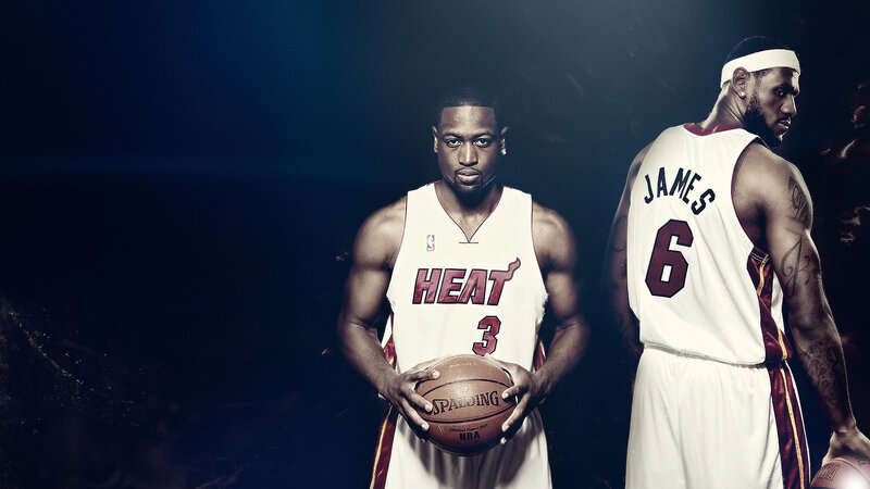 Dwyane Wade and LeBron James