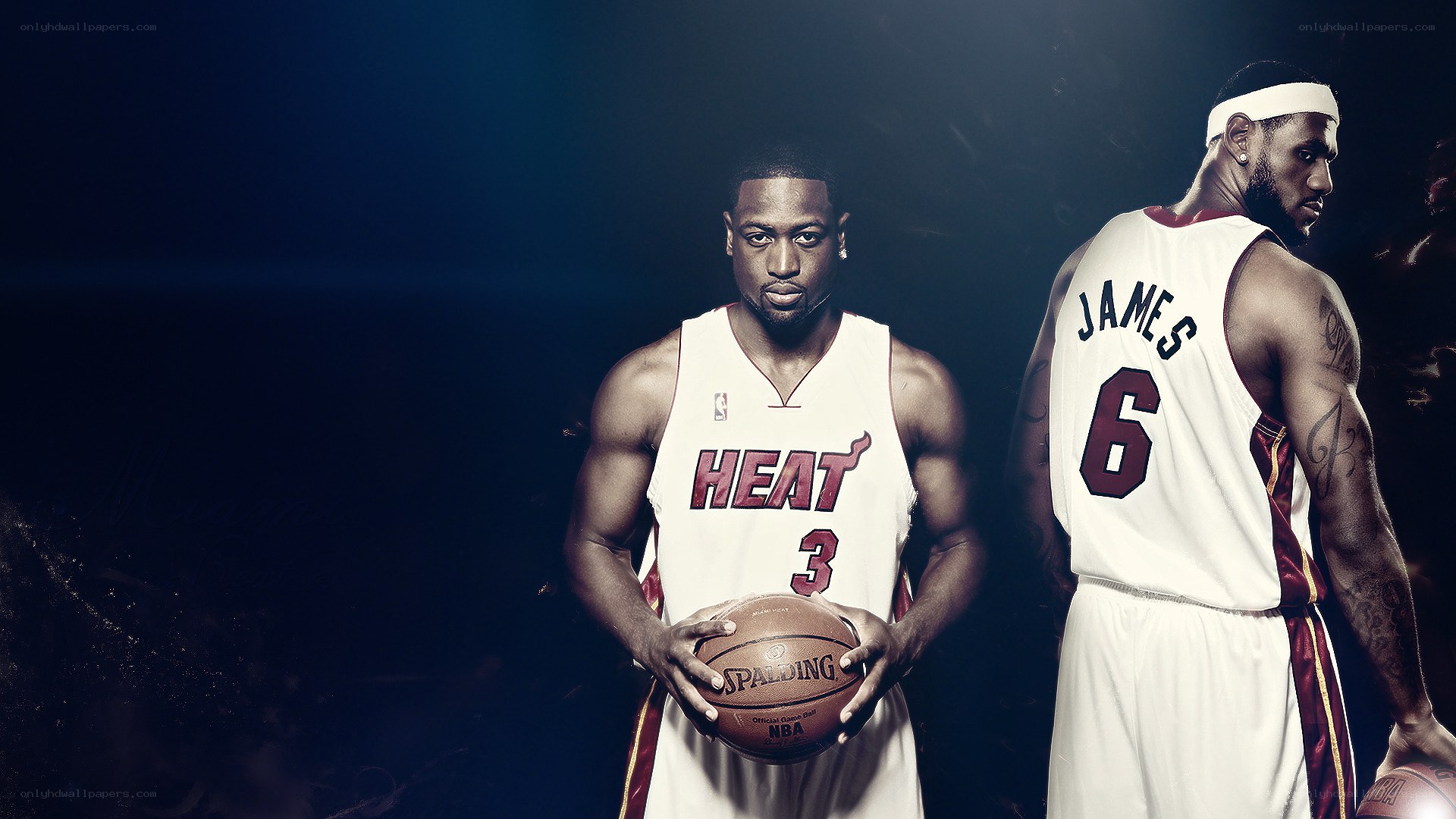 Dwyane Wade and LeBron James