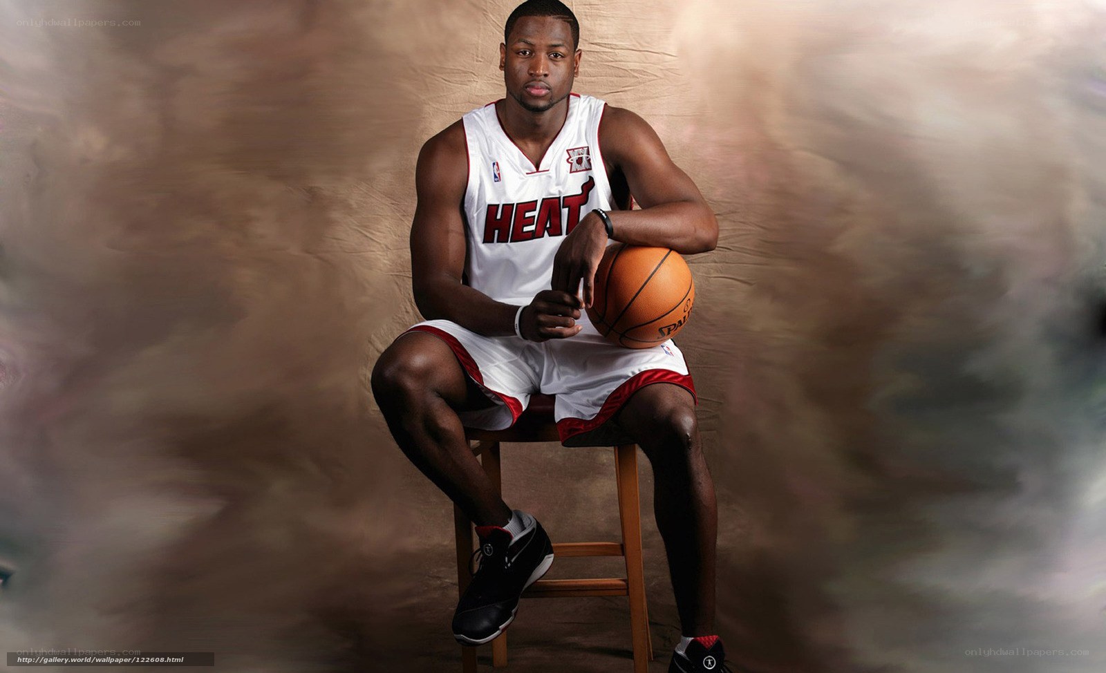 Dwyane Wade in Heat uniform