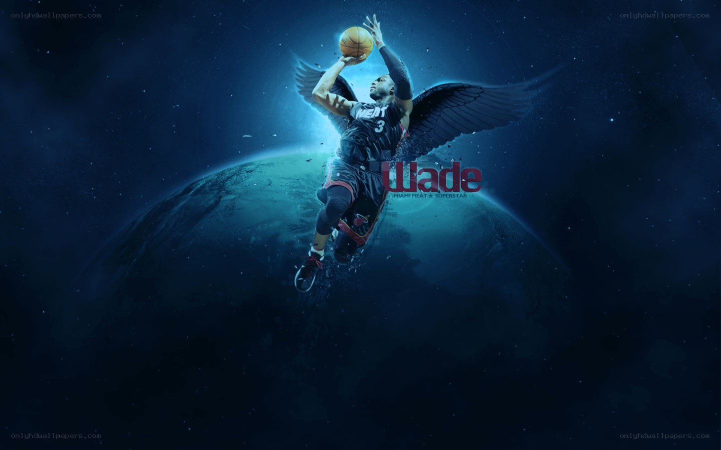 Dwyane Wade in space