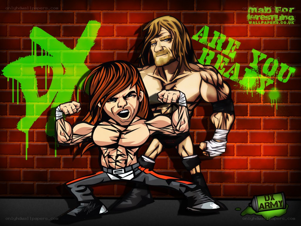 DX Army wrestling art
